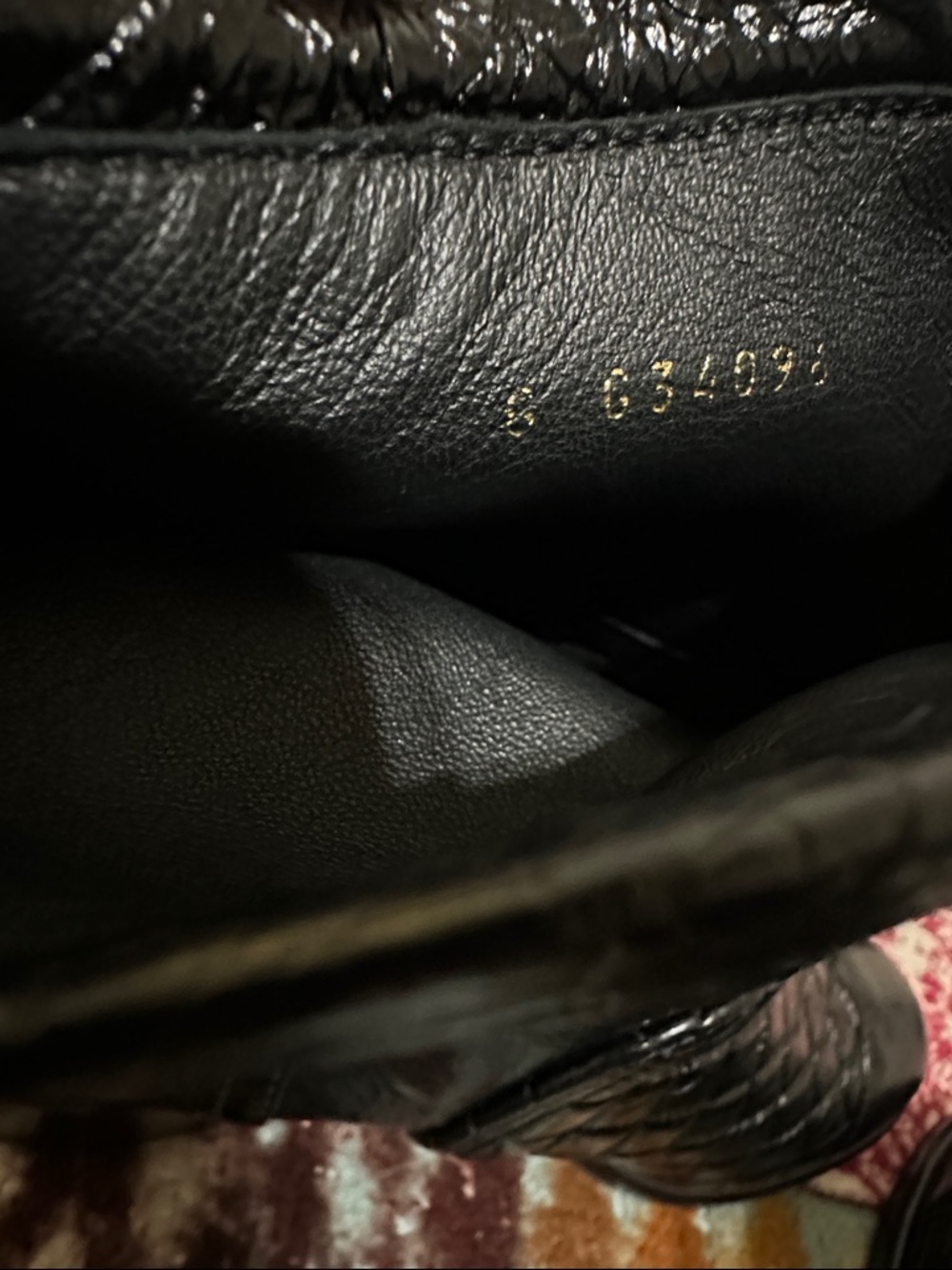 CHANEL Black Quilted Crumpled Calfskin Leather Short Boots with CC Logo - Picture 12 of 15